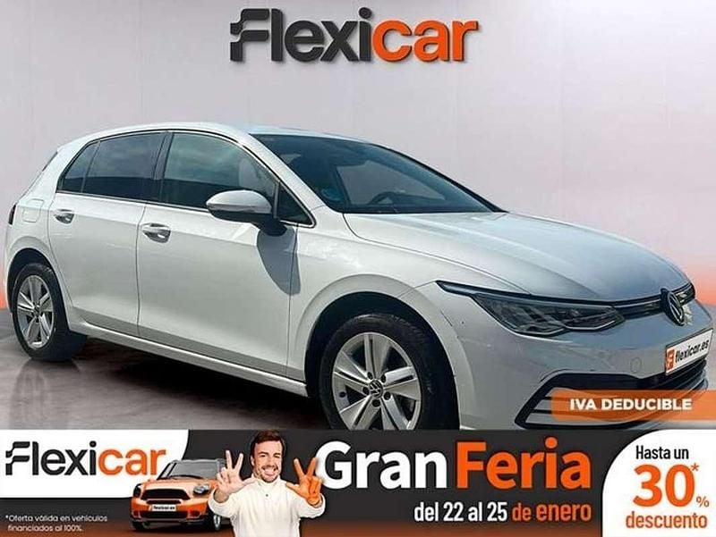 Blanco Usado 2021 VW Golf Life Berlina | 16.790 € (Precio justo) - Imagen 1/4