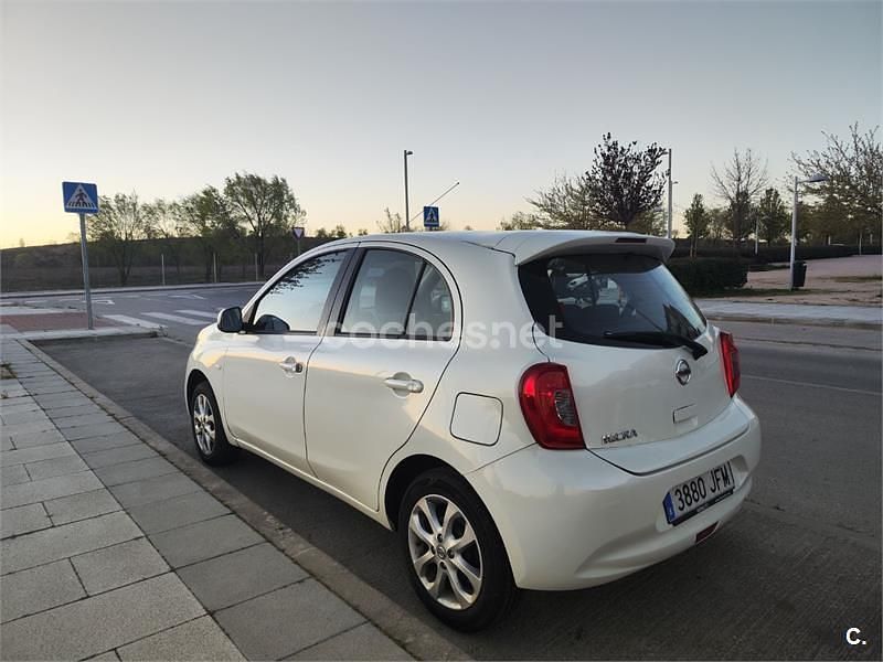 Usado Nissan Micra Visia 80 CV (58 kW) 2015 Blanco Utilitario