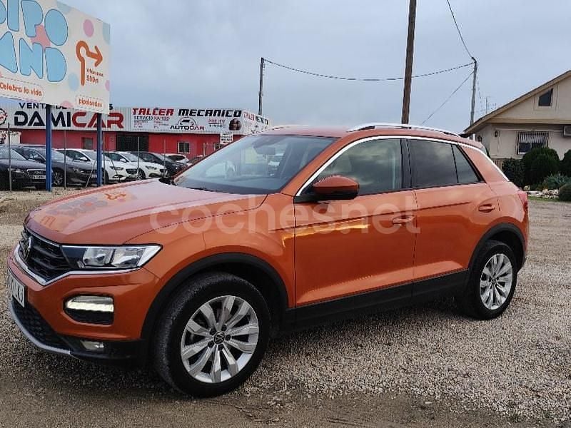 Naranja Usado 2020 VW T-Roc Advance SUV | 16.600 € (Precio justo) - Imagen 1/4