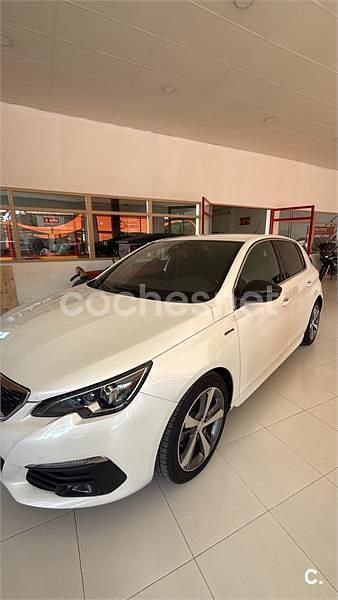Usado Peugeot 308 GT-line 150 CV (110 kW) 2017 Blanco Berlina
