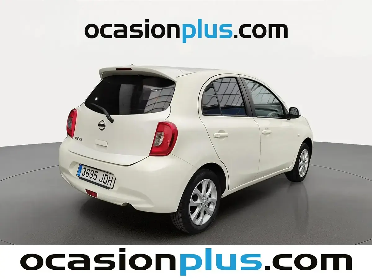 Usado Nissan Micra Acenta 80 CV (58 kW) 2015 Blanco Utilitario