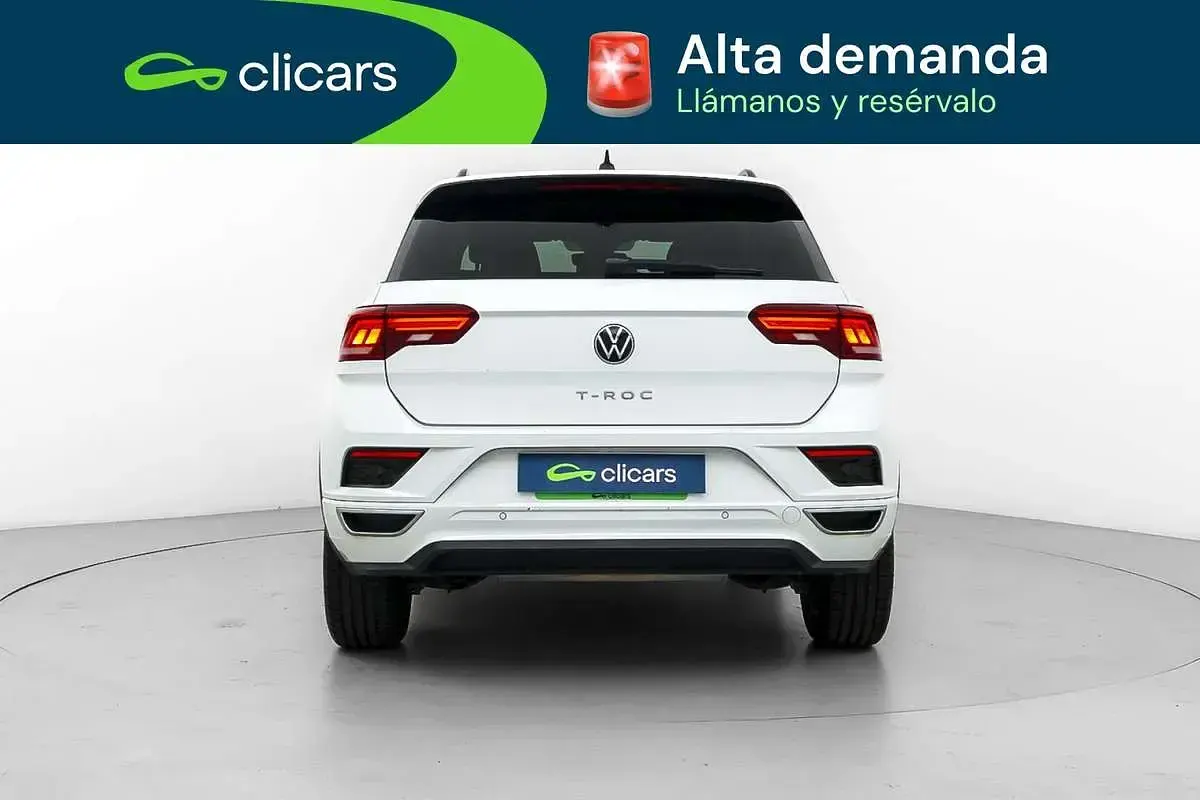 Usado VW T-Roc Life 110 CV (80 kW) 2022 Blanco SUV