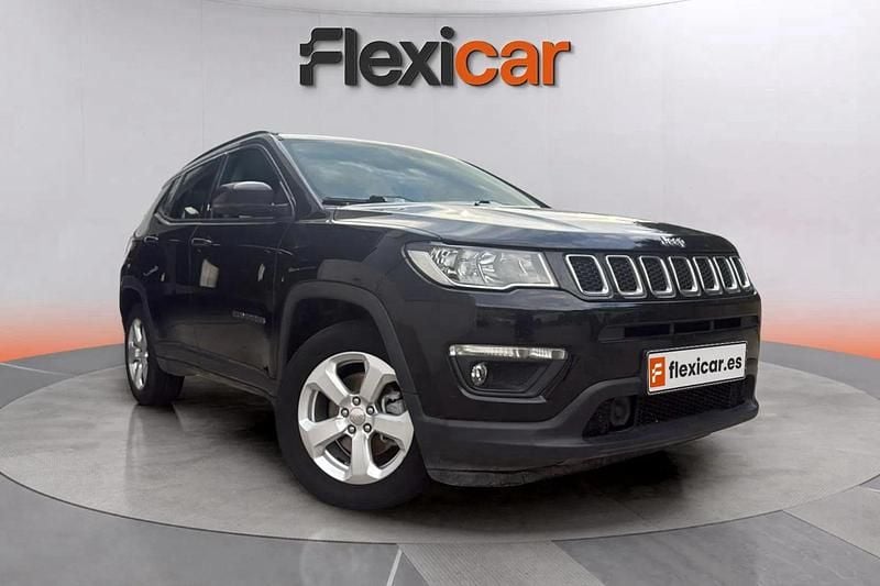 Negro Usado 2018 Jeep Compass Sport SUV | 14.390 € (Buen precio) - Imagen 1/4