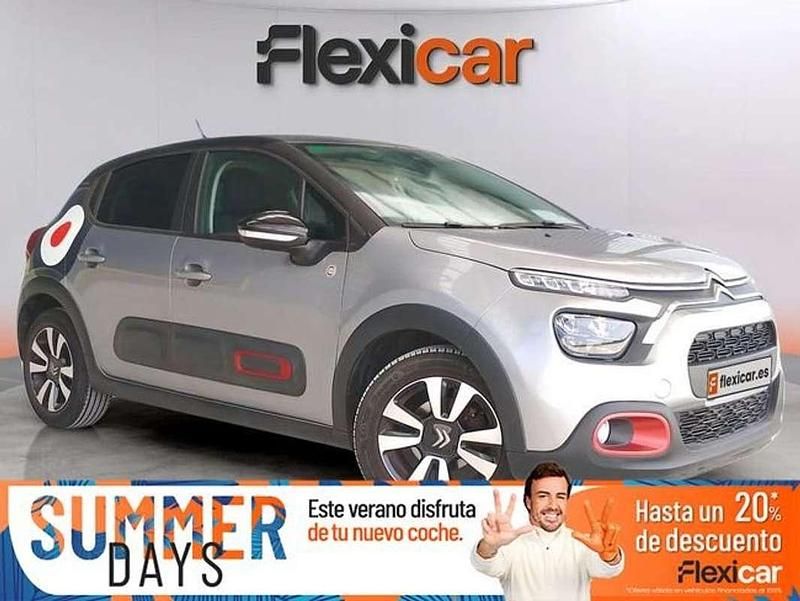 Gris Usado 2021 Citroën C3 Utilitario | 11.390 € (Precio justo) - Imagen 1/4