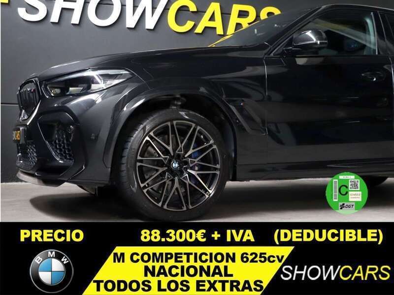 Negro Usado 2021 BMW X6 M Competition Edition SUV | 87.300 € - Imagen 1/4