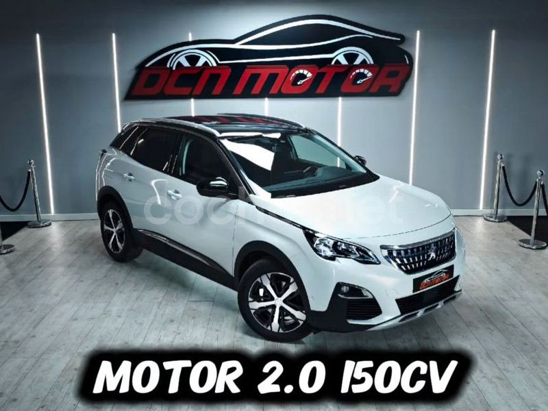 Blanco Usado 2017 Peugeot 3008 GT-line SUV | 15.900 € (Precio justo) - Imagen 1/4