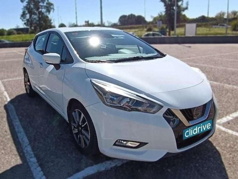 Usado Nissan Micra Acenta 90 HP (66 kW) 2017 Branco Citadino