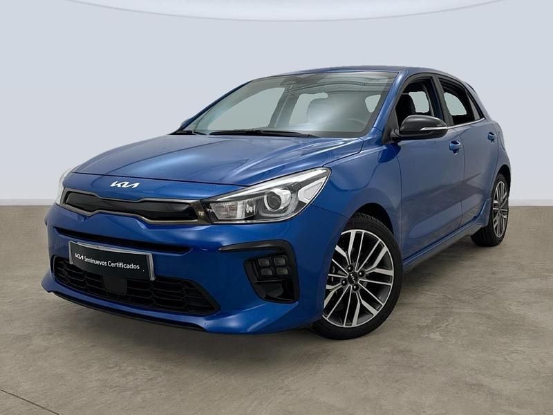 Azul Usado 2022 Kia Rio GT-Line Berlina | 16.995 € (Caro) - Imagen 1/4