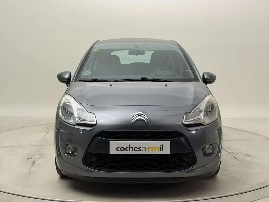 Usado Citroën C3 Exclusive 90 CV (66 kW) 2010 Gris Utilitario