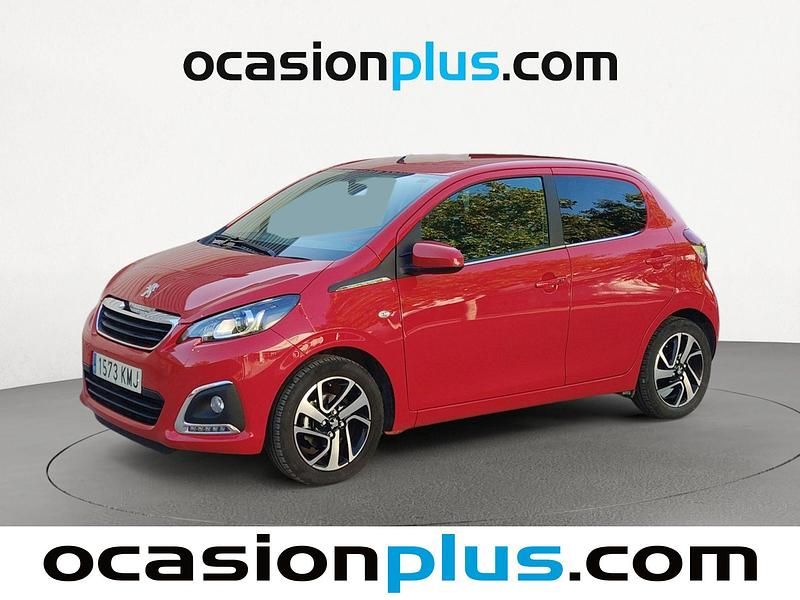 Rojo Usado 2018 Peugeot 108 Allure Utilitario | 11.355 € (Caro) - Imagen 1/4