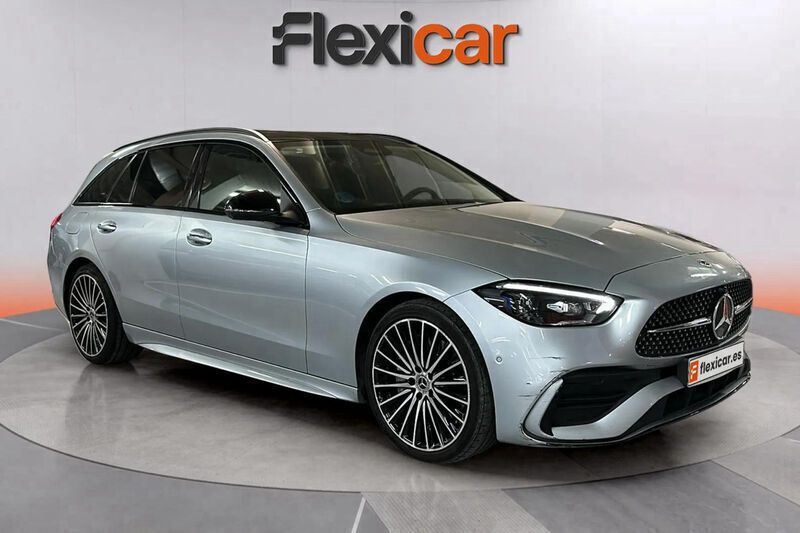 Gris Usado 2022 Mercedes C220 Familiar | 33.490 € (Buen precio) - Imagen 1/4
