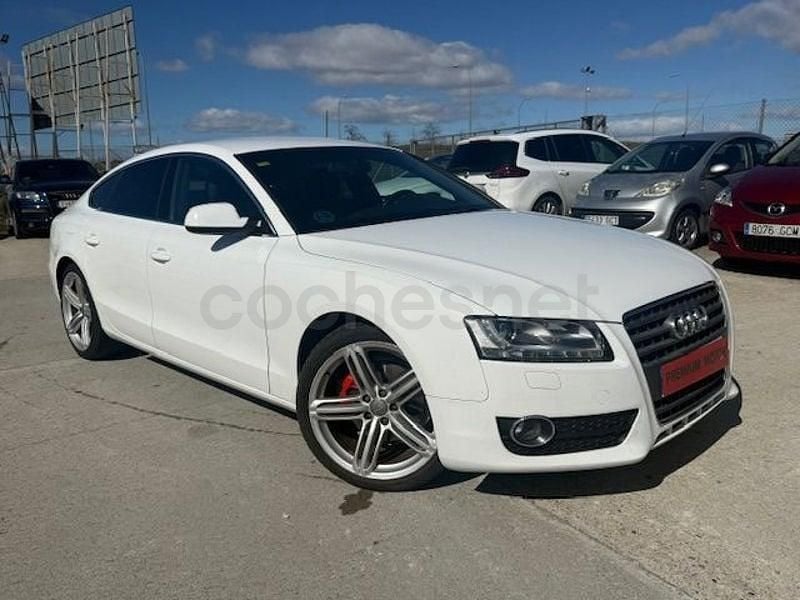 Usado Audi A5 Sportback Premium 180 CV (132 kW) 2010 Blanco Utilitario