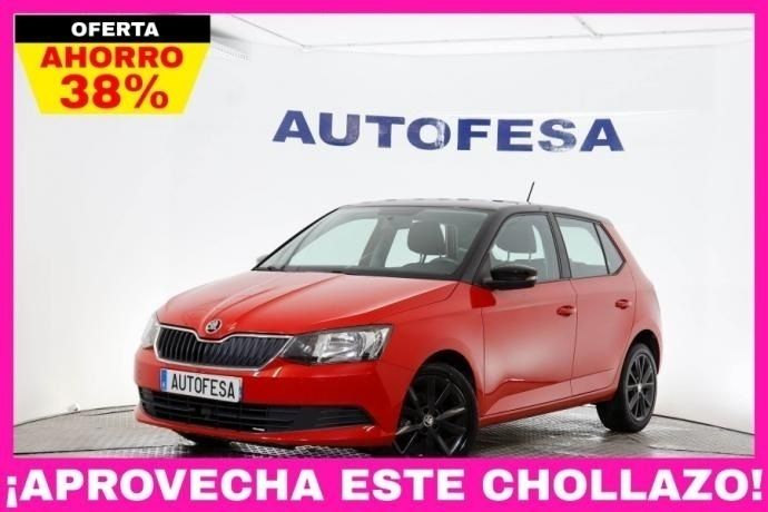 Rojo Usado 2015 Skoda Fabia Ambition Berlina | 8450 € (Buen precio) - Imagen 1/4