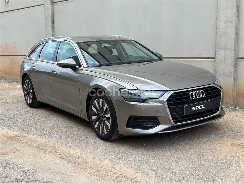 Usado Audi A6 Design 204 CV (150 kW) 2021 Gris / plata Familiar
