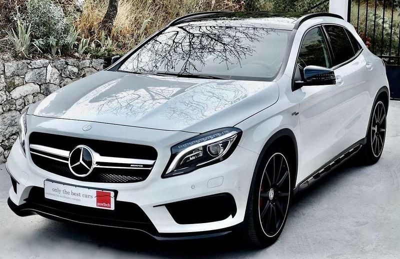 Blanco Usado 2016 Mercedes GLA45 AMG AMG SUV | 32.450 € (Precio justo) - Imagen 1/4