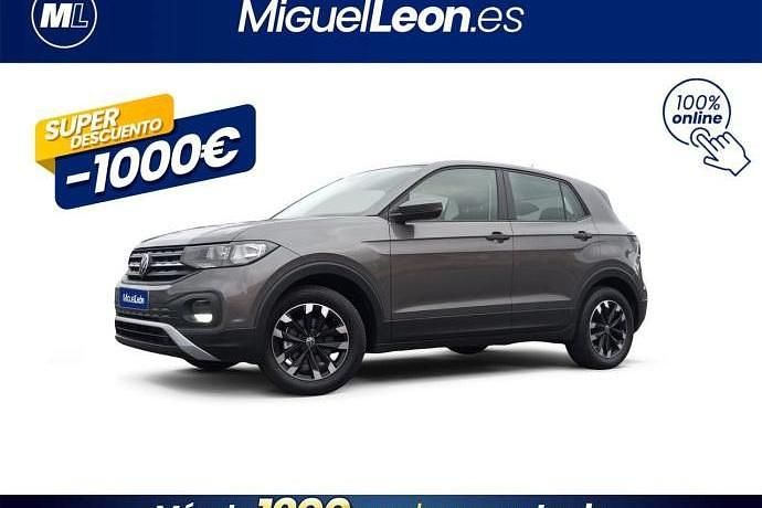 Gris Usado 2021 VW T-Cross Edition SUV | 16.985 € (Precio justo) - Imagen 1/3