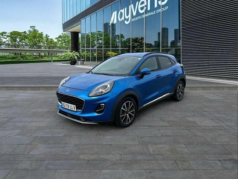 Azul Usado 2020 Ford Puma Titanium SUV | 16.600 € (Precio justo) - Imagen 1/4