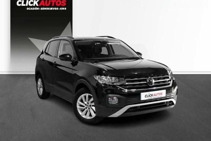 Usado VW T-Cross Advance 110 CV (80 kW) 2022 Negro SUV