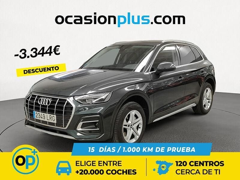 Gris Usado 2021 Audi Q5 Advanced Plus SUV | 36.790 € (Un poco caro) - Imagen 1/4