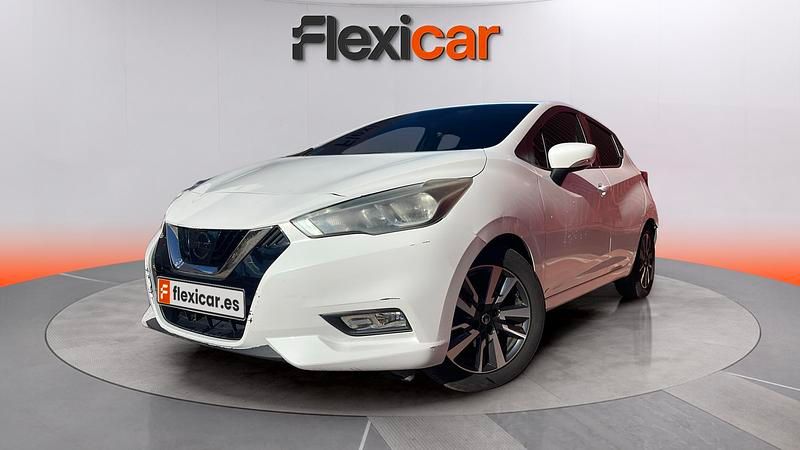 Usado Nissan Micra N-Connecta 90 CV (66 kW) 2018 Blanco Utilitario