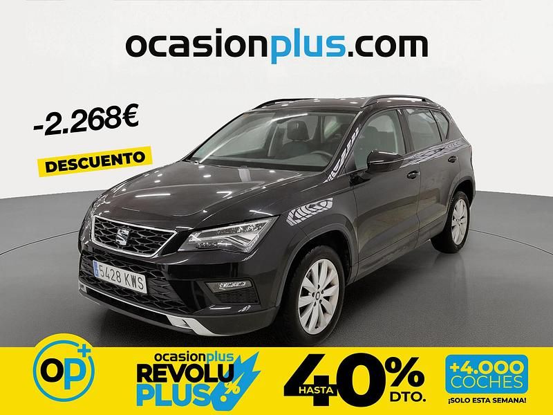 Usado Seat Ateca Style 150 CV (110 kW) 2019 Negro SUV