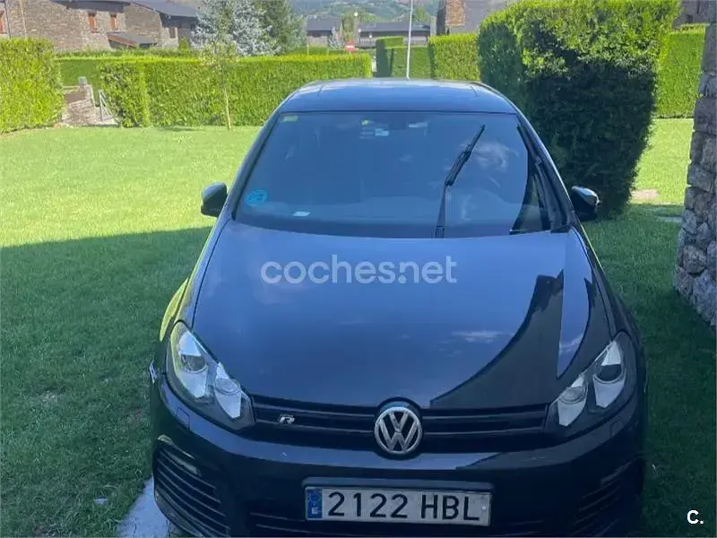 Usado VW Golf VI R 271 CV (199 kW) 2011 Negro Utilitario