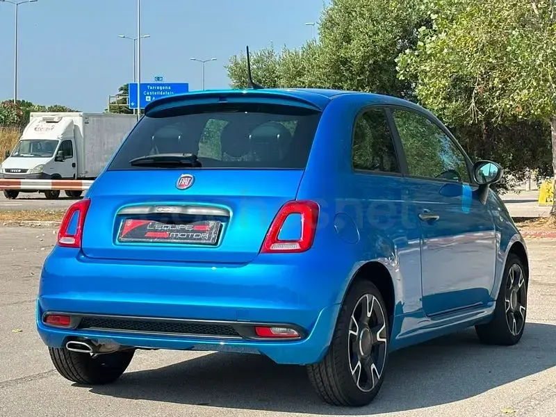 Usado Fiat 500 S 69 CV (50 kW) 2017 Azul Berlina