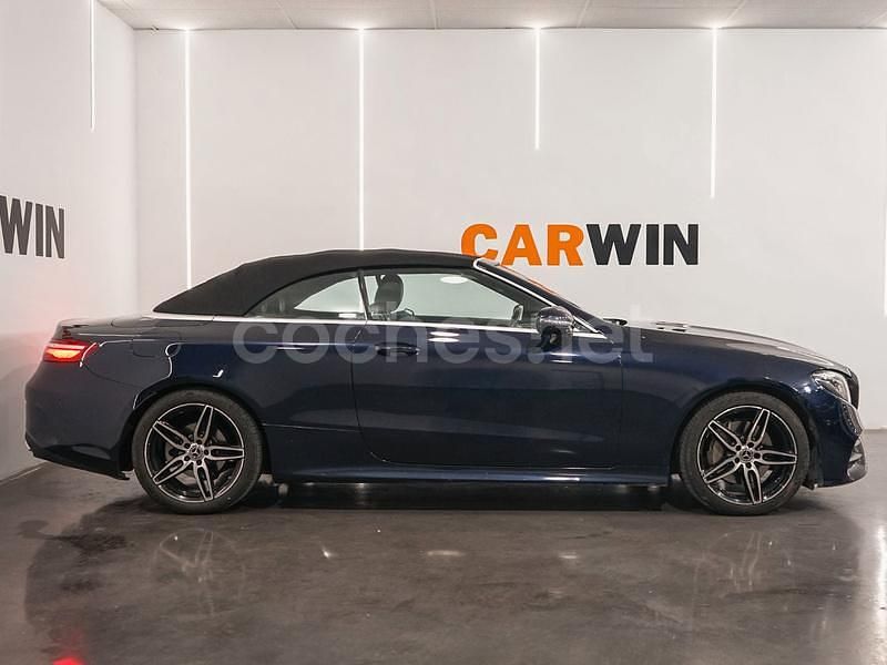 Usado Mercedes E220 194 CV (142 kW) 2018 Azul Descapotable