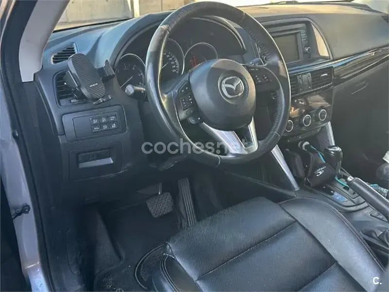 Usado Mazda CX-5 Luxury 175 CV (128 kW) 2013 Gris / plata SUV