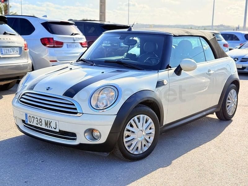 Usado Mini One Cabriolet 98 CV (72 kW) 2011 Beige Descapotable