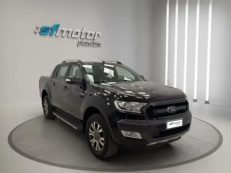 Usado Ford Ranger Wildtrack 200 CV (147 kW) 2018 Negro Pickup/Camioneta