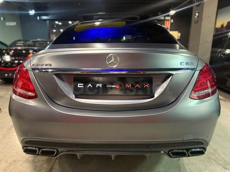 Usado Mercedes C63 AMG 476 CV (350 kW) 2017 Gris / plata Berlina