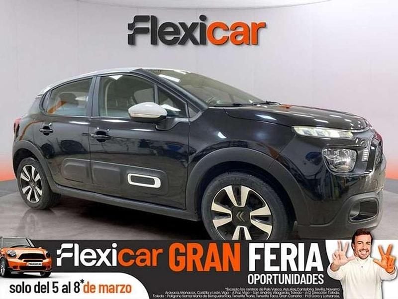 Usado Citroën C3 PureTech 82 CV (60 kW) 2022 Negro Utilitario