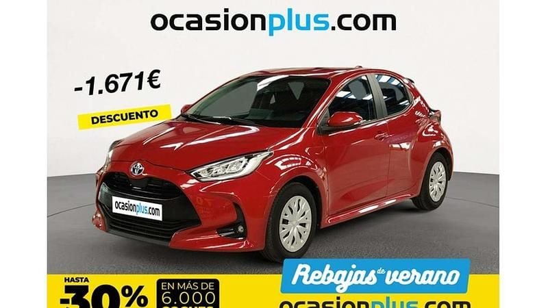 Rojo Usado 2022 Toyota Yaris Hybrid Business Edition Utilitario | 16.719 € (Super precio) - Imagen 1/4