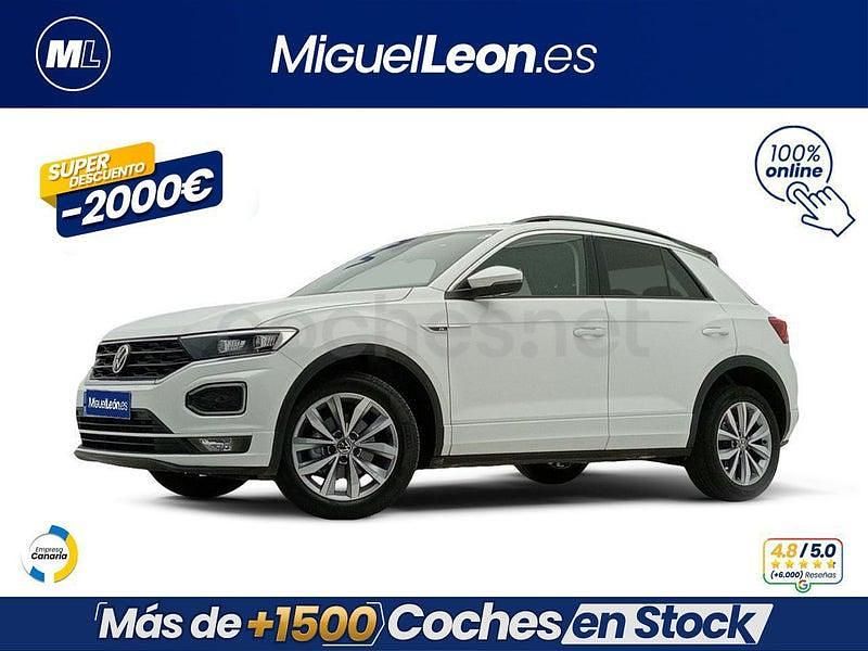 Blanco Usado 2021 VW T-Roc SUV | 21.985 € (Caro) - Imagen 1/3