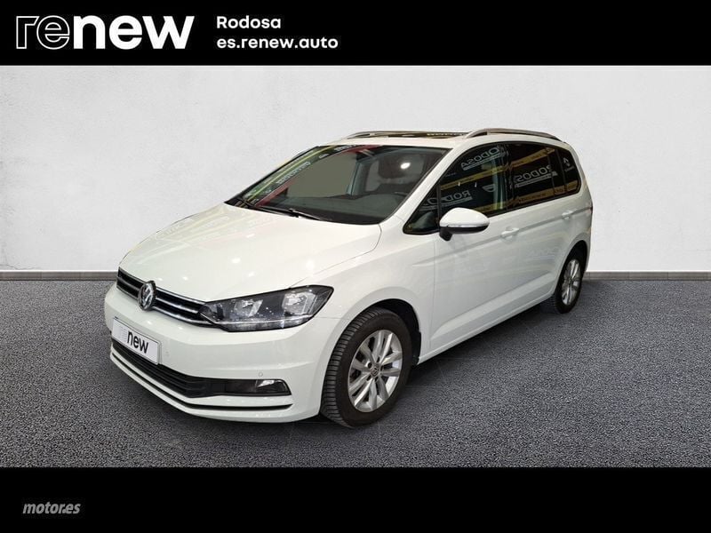 Blanco Usado 2018 VW Touran Advance Monovolumen | 23.900 € (Caro) - Imagen 1/4