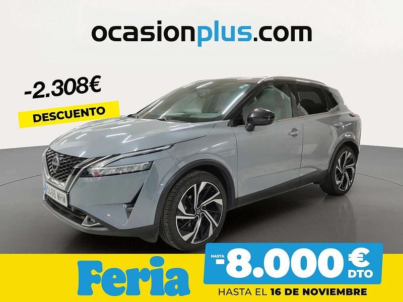 Gris Usado 2023 Nissan Qashqai Tekna+ SUV | 25.390 € (Buen precio) - Imagen 1/4