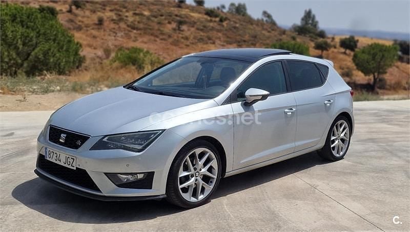 Gris / plata Usado 2015 Seat Leon FR Berlina | 13.500 € (Precio justo) - Imagen 1/4