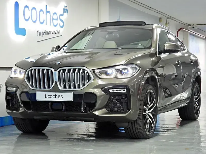 Usado BMW X6 340 CV (250 kW) 2020 Verde SUV