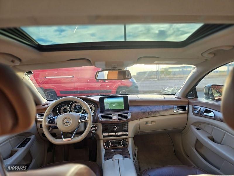 Usado Mercedes CLS400 Luxury 333 CV (244 kW) 2016 Gris Berlina