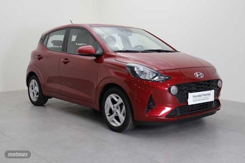 Usado Hyundai i10 2021 Rojo Utilitario