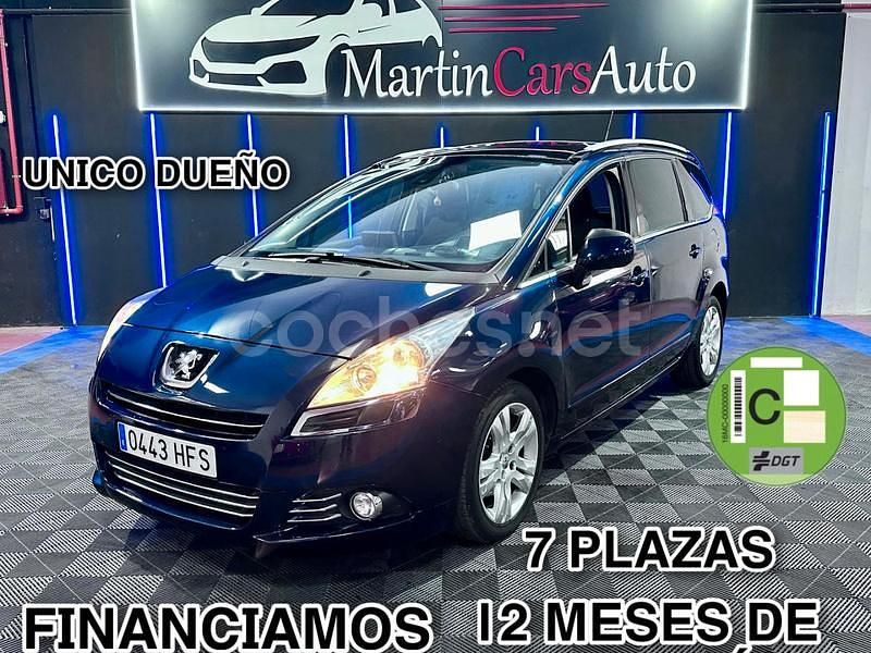 Azul Usado 2011 Peugeot 5008 Allure Monovolumen | 7890 € (Precio justo) - Imagen 1/4