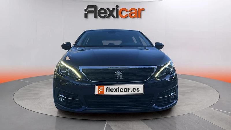 Usado Peugeot 308 Style 131 CV (96 kW) 2020 Azul Utilitario
