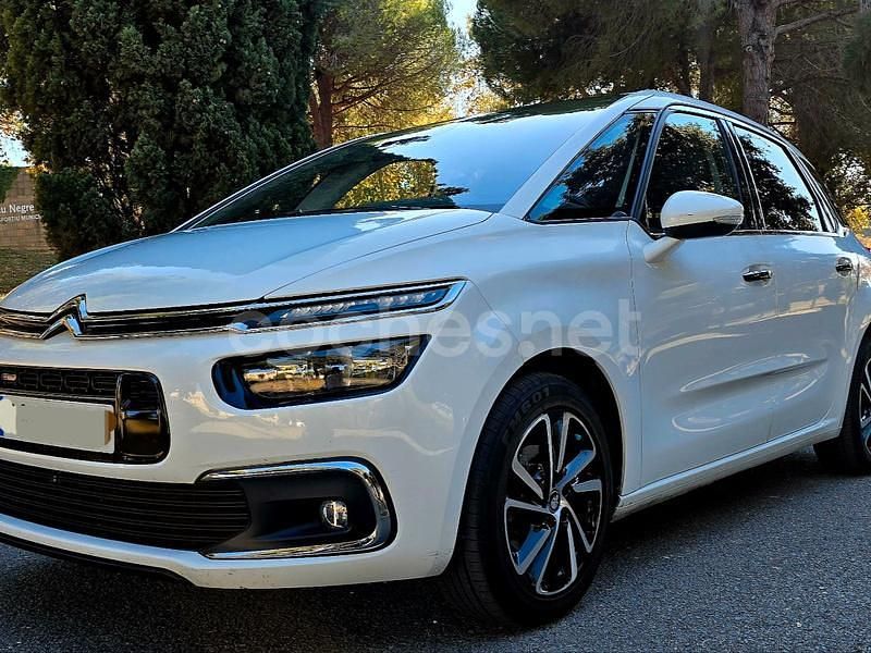 Blanco Usado 2017 Citroën C4 Picasso PureTech Monovolumen | 7495 € (Super precio) - Imagen 1/4