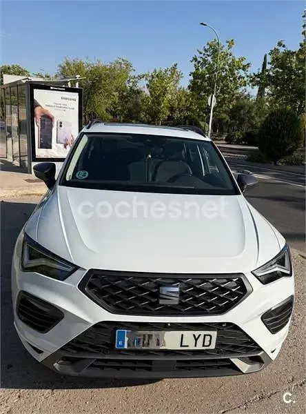 Usado Seat Ateca FR 150 CV (110 kW) 2022 Blanco SUV