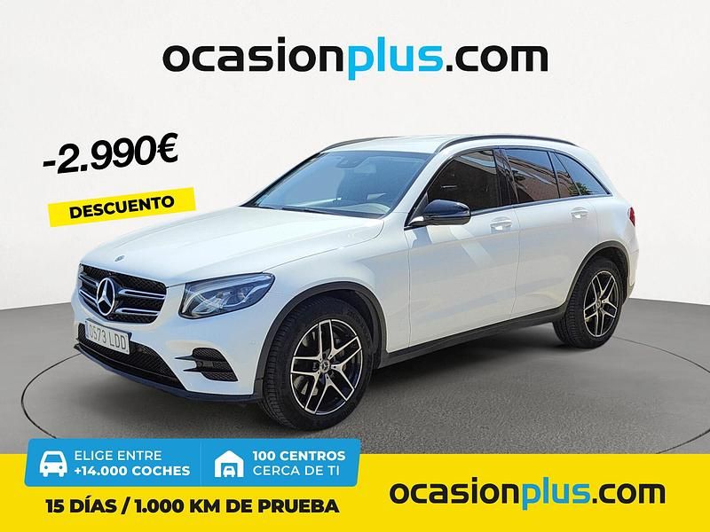 Blanco Usado 2019 Mercedes GLC250 SUV | 31.900 € (Precio justo) - Imagen 1/4