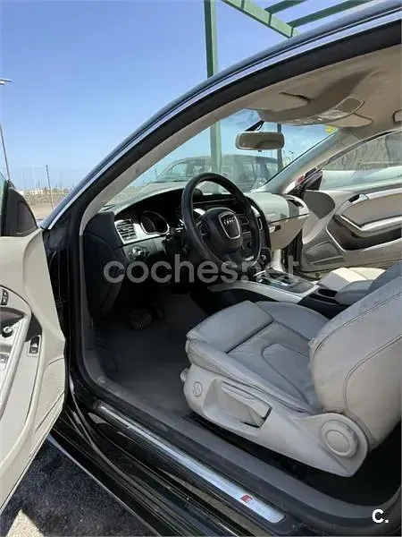 Usado Audi A5 190 CV (139 kW) 2009 Negro Coupe