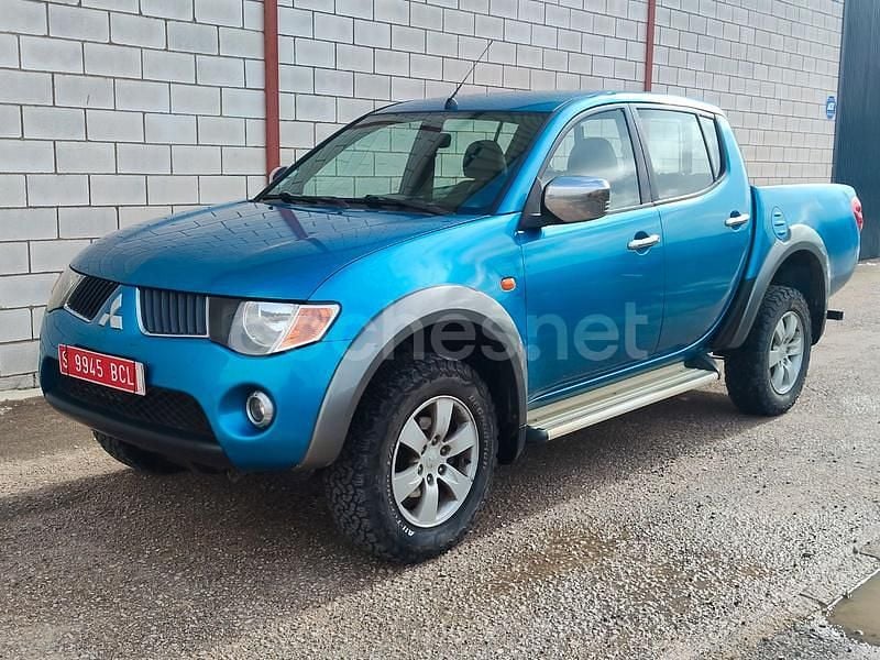 Usado Mitsubishi L200 Intense+ 136 CV (100 kW) 2007 Azul Recogida