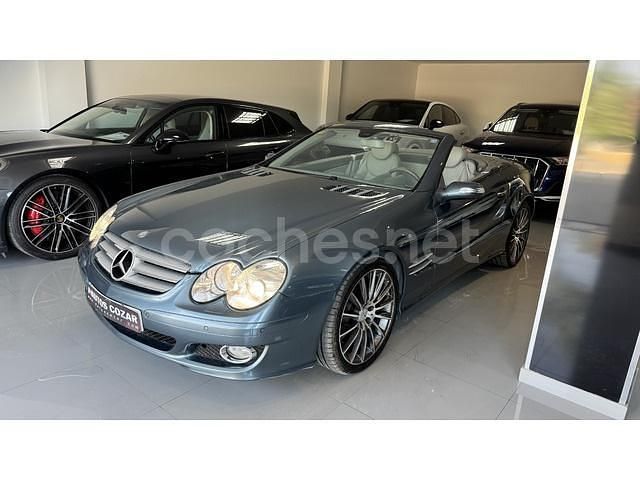 Usado Mercedes SL350 272 CV (200 kW) 2007 Gris Coupe