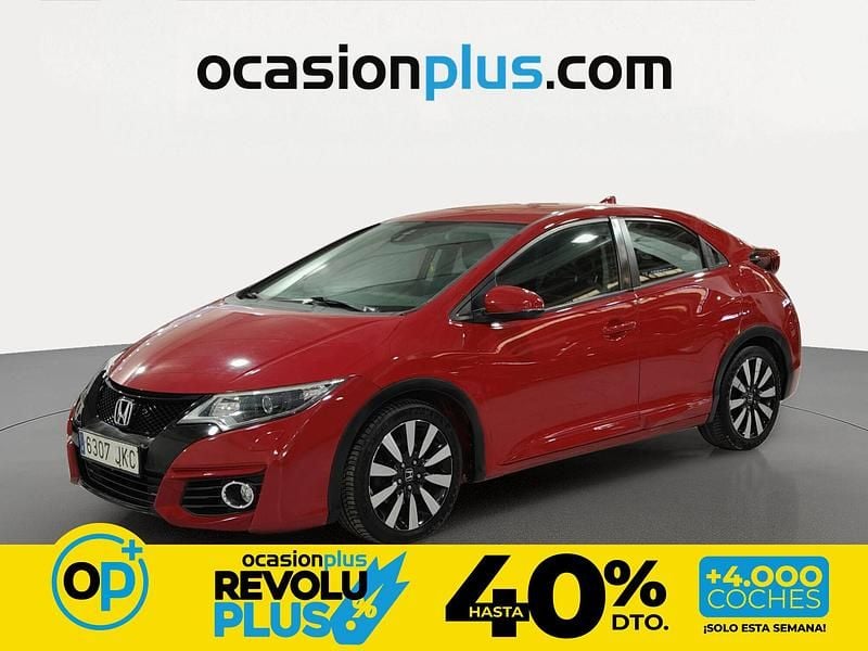 Usado Honda Civic Elegance 120 CV (88 kW) 2015 Rojo Utilitario